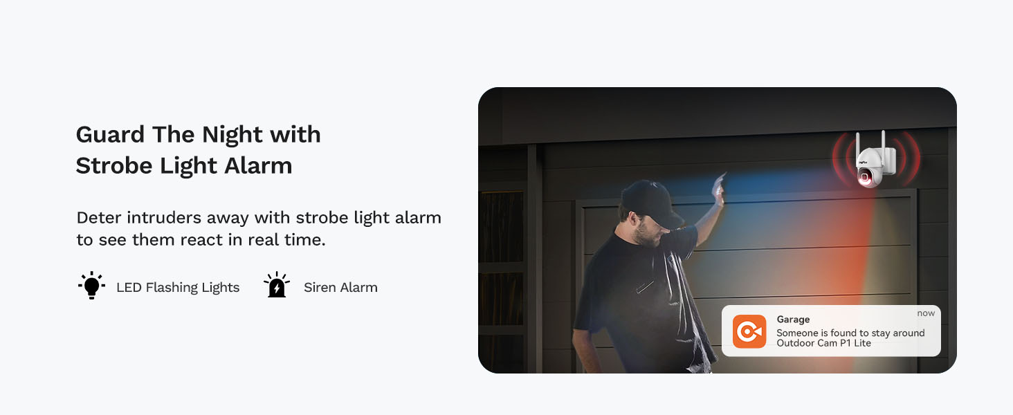 Strobe Light Alarm