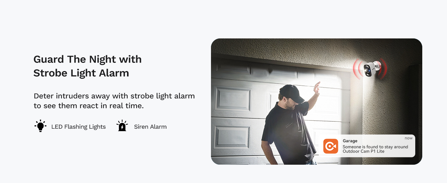 Strobe Light Alarm
