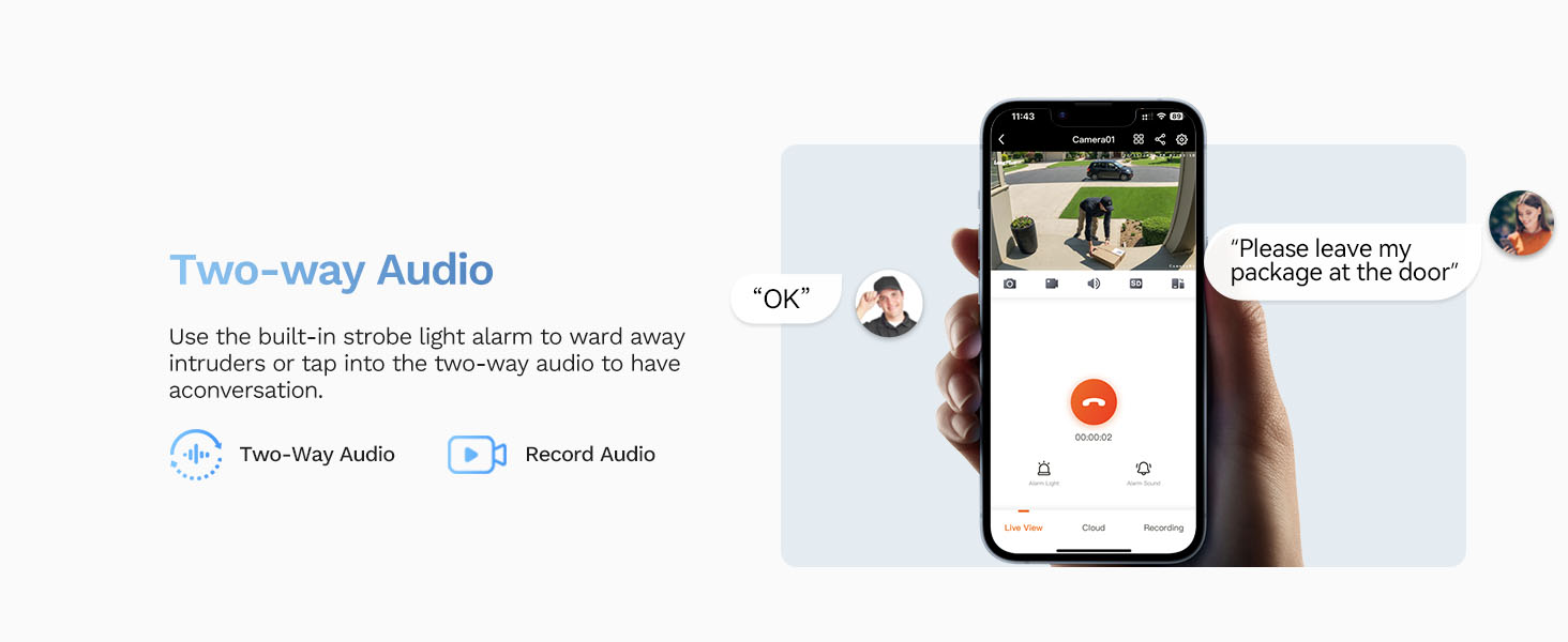 Two-way Audio