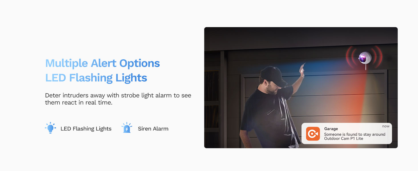 Strobe Light Alarm