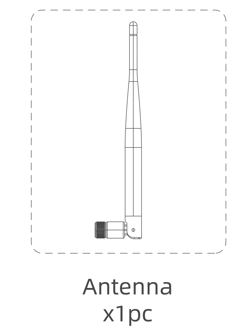 LongPlus® Solar Panel and Antenna for Bird Feeder Camera