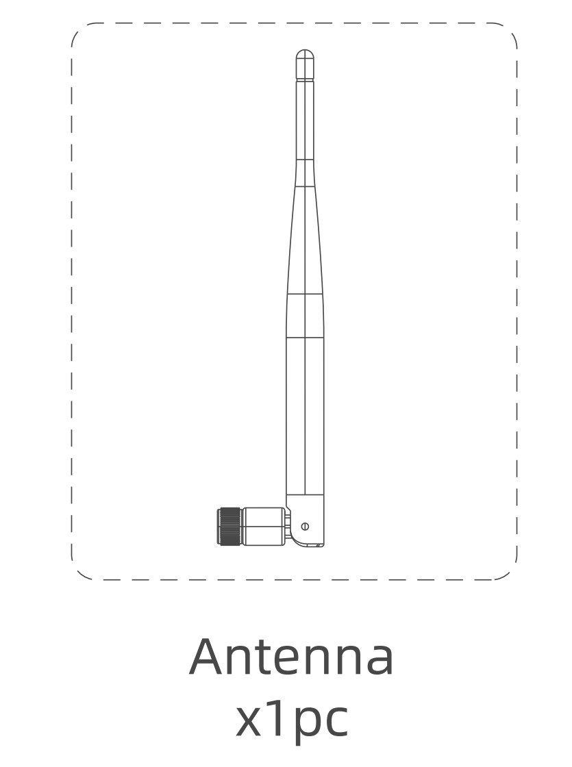 LongPlus® Solar Panel and Antenna for Bird Feeder Camera