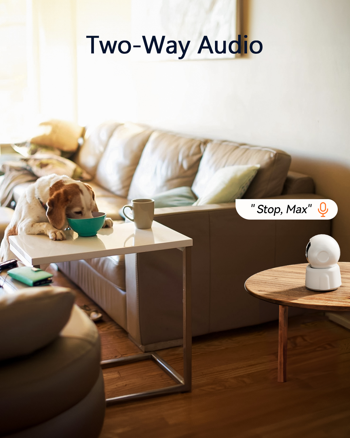 LongPlus® X11 Indoor Security Camera, Pet Camera \ Baby Monitor