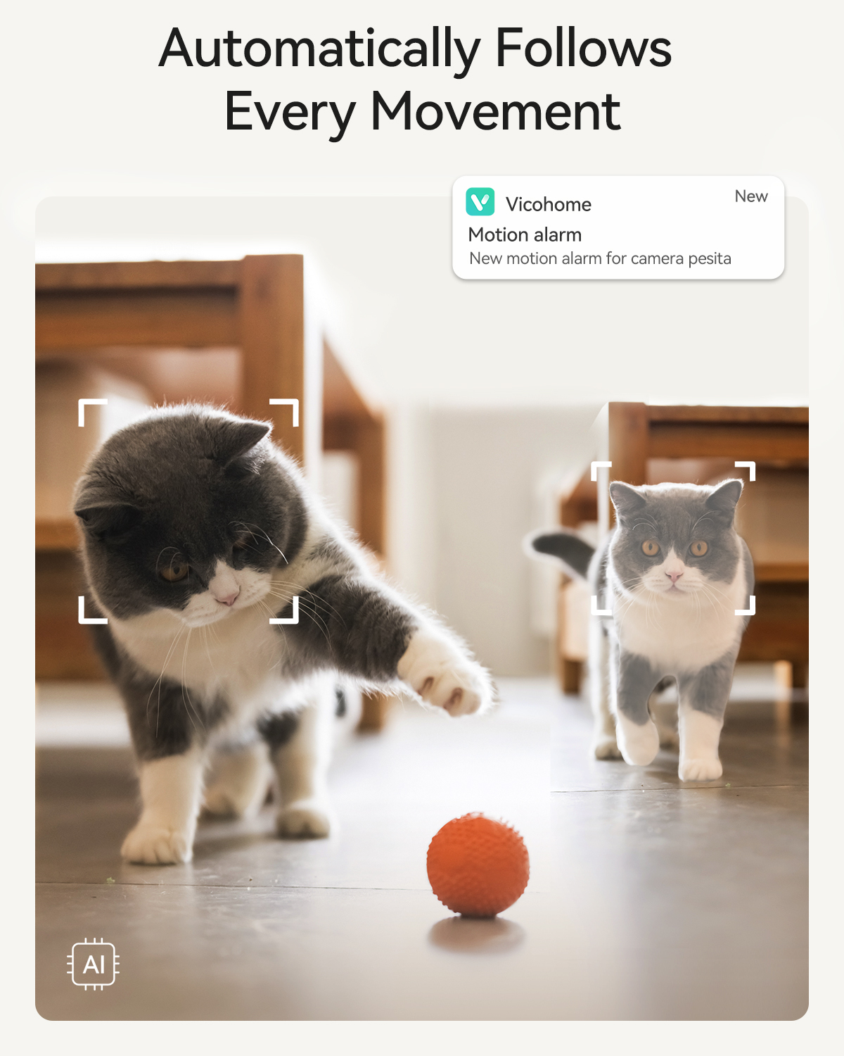 LongPlus® X11 Indoor Security Camera, Pet Camera \ Baby Monitor