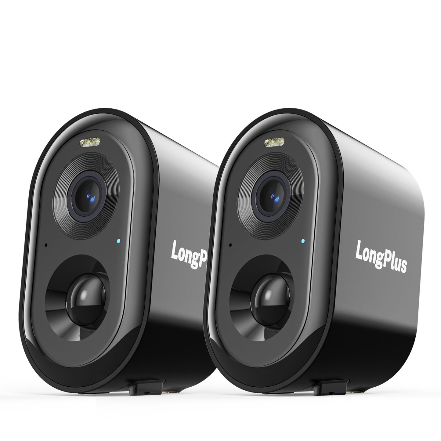 LongPlus Security Cameras Wireless Outdoor, Battery Wireless Security Camera Outdoor with AI Motion Detection, WiFi Cameras for Home, Color Night Vision, 2-Way Talk, Works with Alexa, Cloud/SD Storage