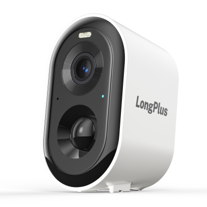 LongPlus Security Cameras Wireless Outdoor, Battery Wireless Security Camera Outdoor with AI Motion Detection, WiFi Cameras for Home, Color Night Vision, 2-Way Talk, Works with Alexa, Cloud/SD Storage