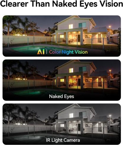 LongPlus 3K 5MP Window Cameras for Home Security 2 Pack WiFi6 Indoor Camera