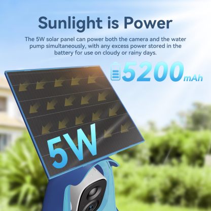 Solar Bird Bath Fountain with 2K AI Bird Identification Camera