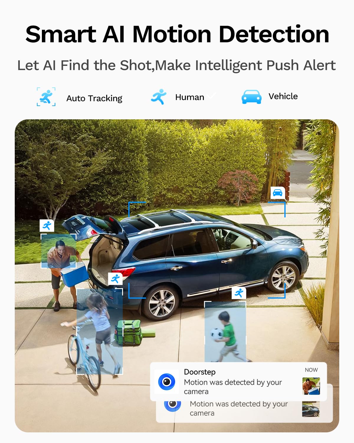 Dual Lens 4G LTE Cellular Security Camera, No WiFi AOV 24/7 Recording