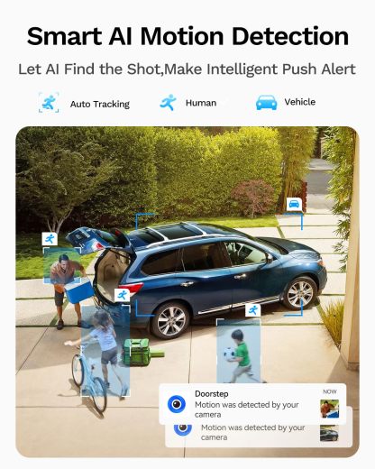Dual Lens 4G LTE Cellular Security Camera, No WiFi AOV 24/7 Recording