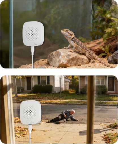 LongPlus 4K 8MP Window Camera 2Pack, WiFi6 Indoor Window Security Camera