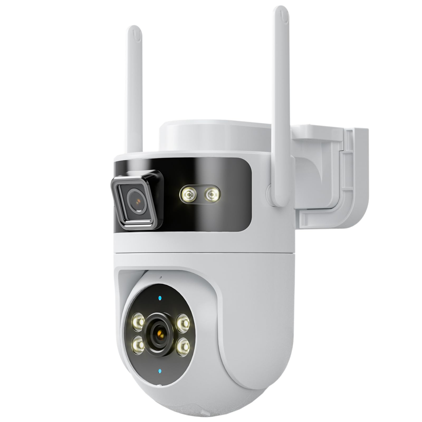 LongPlus Security Camera Outdoor 4MP WiFi Dual-Lens Sync Camera