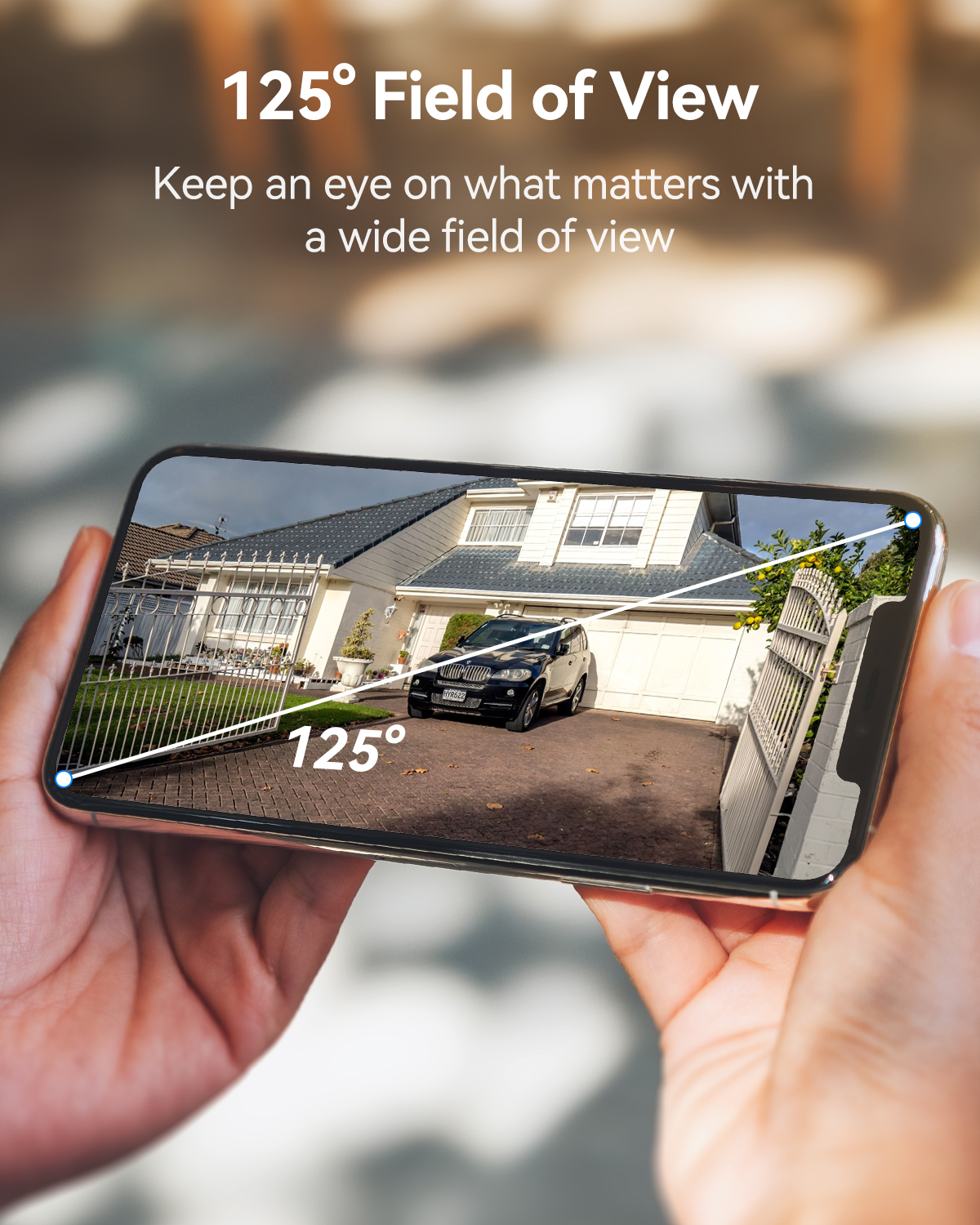 LongPlus Security Cameras Wireless Outdoor, Battery Wireless Security Camera Outdoor with AI Motion Detection, WiFi Cameras for Home, Color Night Vision, 2-Way Talk, Works with Alexa, Cloud/SD Storage