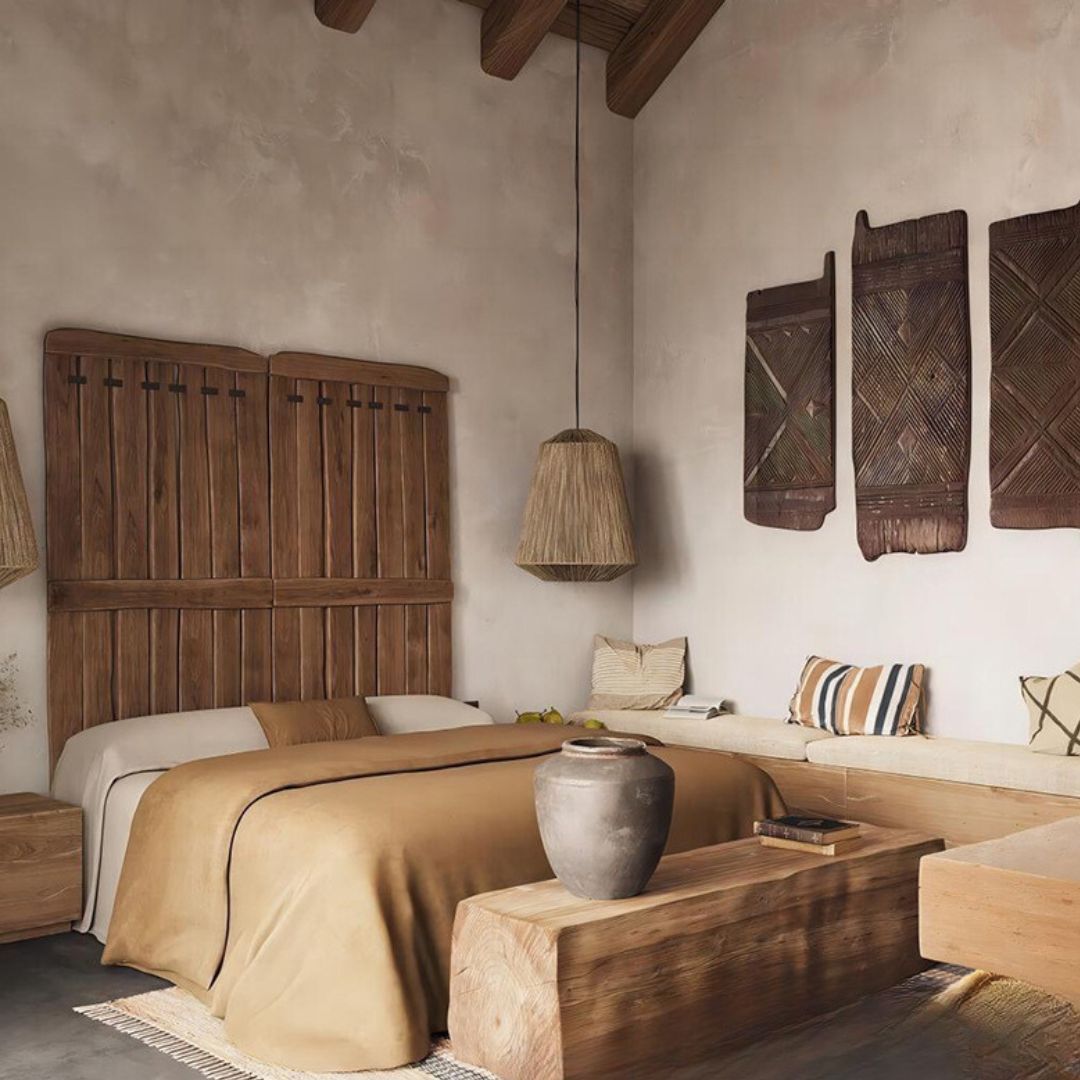 Wabi-sabi Japanese style hemp rope woven pendant light-labpiecesign