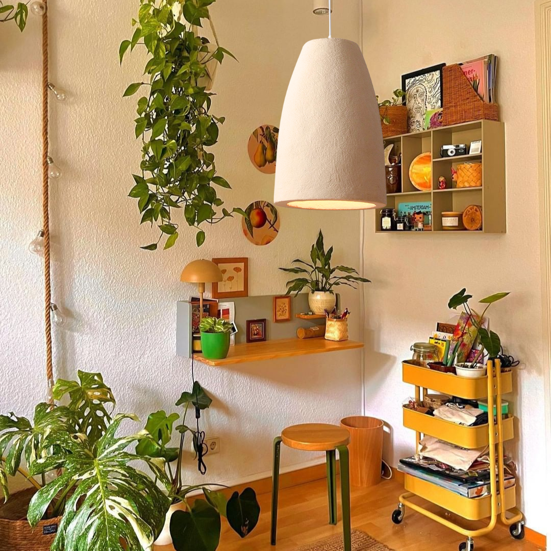 Wabi Sabi Style lamps Restaurant Bar Japanese Retro Resin Pendant Light-labpiecesign