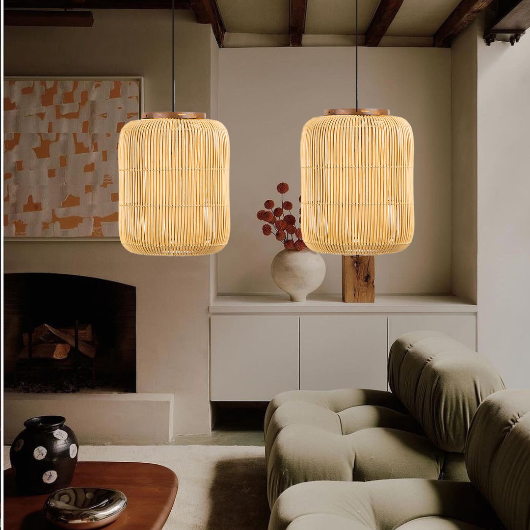 Barrel Hanging Lamp Charcoal-labpiecesign