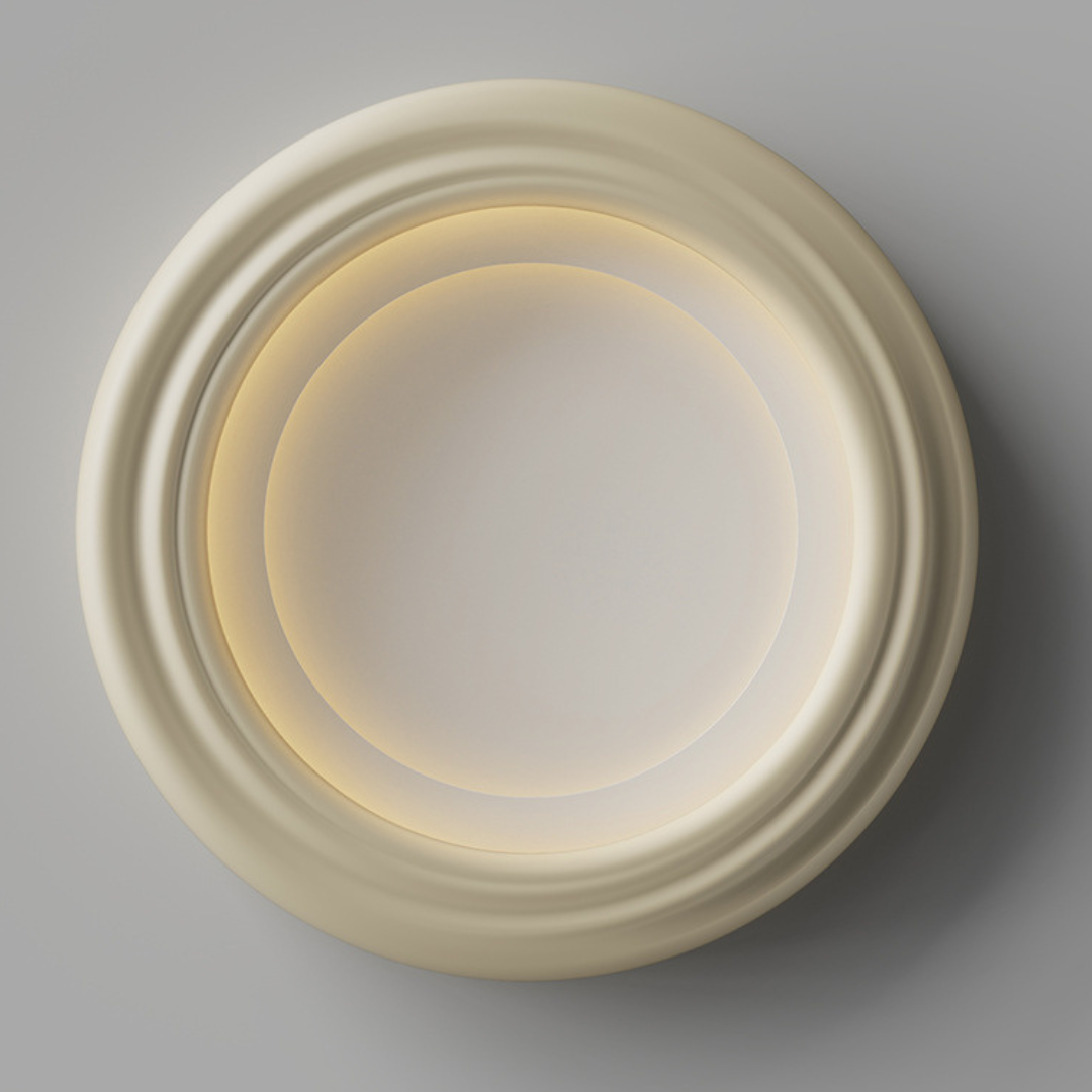 Full spectrum cream stylei eye protection modern simple LED smart ceiling light-labpiecesign