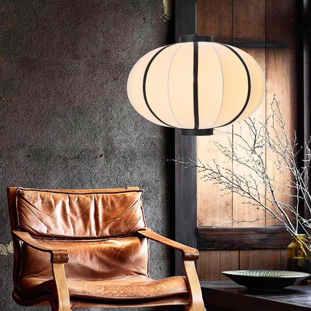 Modern Oriental Lantern Pendant Lamp Japanese Hanging Light-labpiecesign