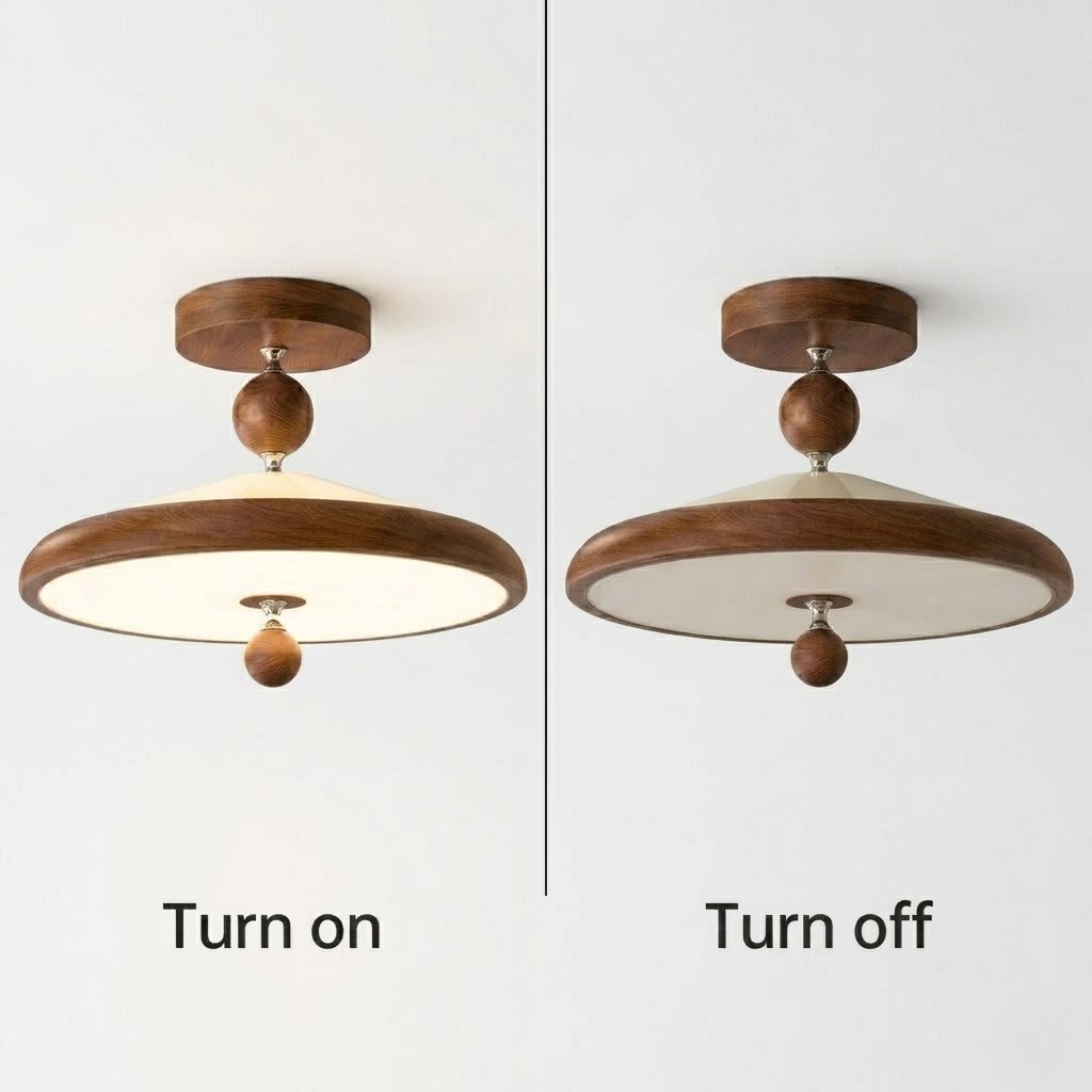Modern Disc Flush Mount Ceiling Light