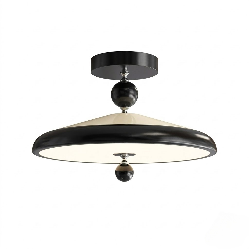 Modern Disc Flush Mount Ceiling Light