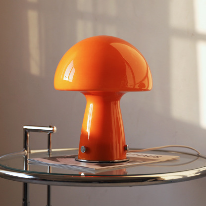 Vintage Bauhaus Mushroom Table Lamp-labpiecesign