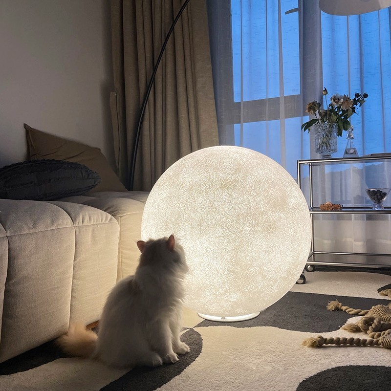 Nordic Style Simplicity Moon Table Lamps-labpiecesign