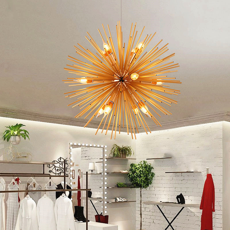 Modern Striking sphere sunburst starchandelier 