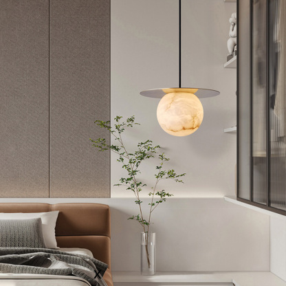 Spanish marble bedroom bedside modern  luxury pendant light-labpiecesign