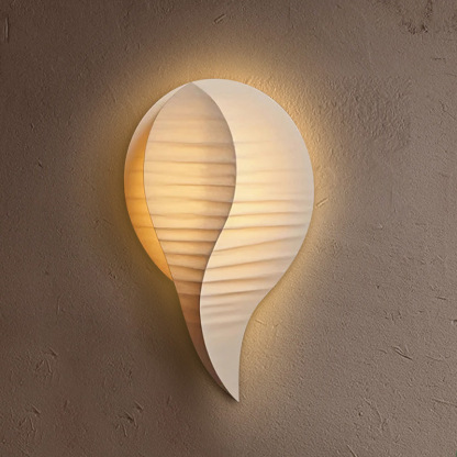 Design wall lamp cream series fabric wall lamp-labpiecesign