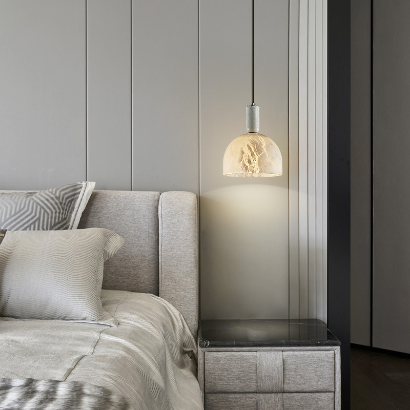 Nordic Modern Marble Pendant Light Bedside Small Light-labpiecesign