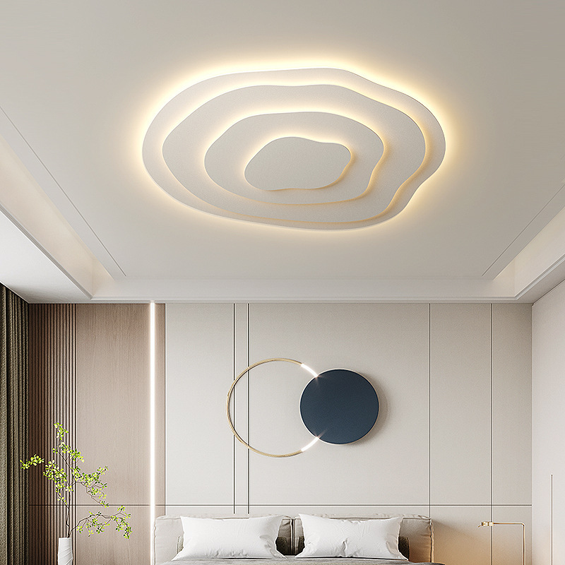 Minimalist Irregular Round Ceiling Lamp Special Shaped LED Lamp-labpiecesign