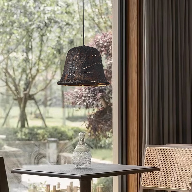 Japanese retro wabi-sabi style bedside lamp retro industrial style lamp-labpiecesign