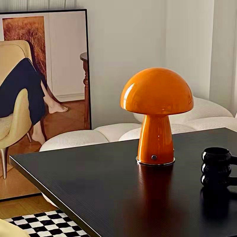 Vintage Bauhaus Mushroom Table Lamp