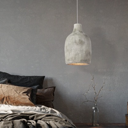 Wabi-Sabi Retro Vase Shape Resin Pendant Light-labpiecesign