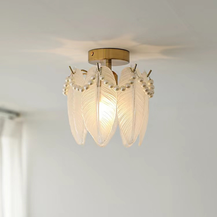 French Light Luxury Aisle Light Full Spectrum Three-color LED Ceiling Light-labpiecesign