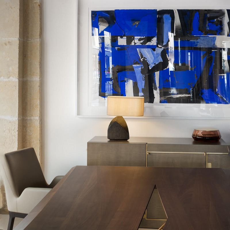 Mid-Century Iron Fashion Table Lamp-labpiecesign