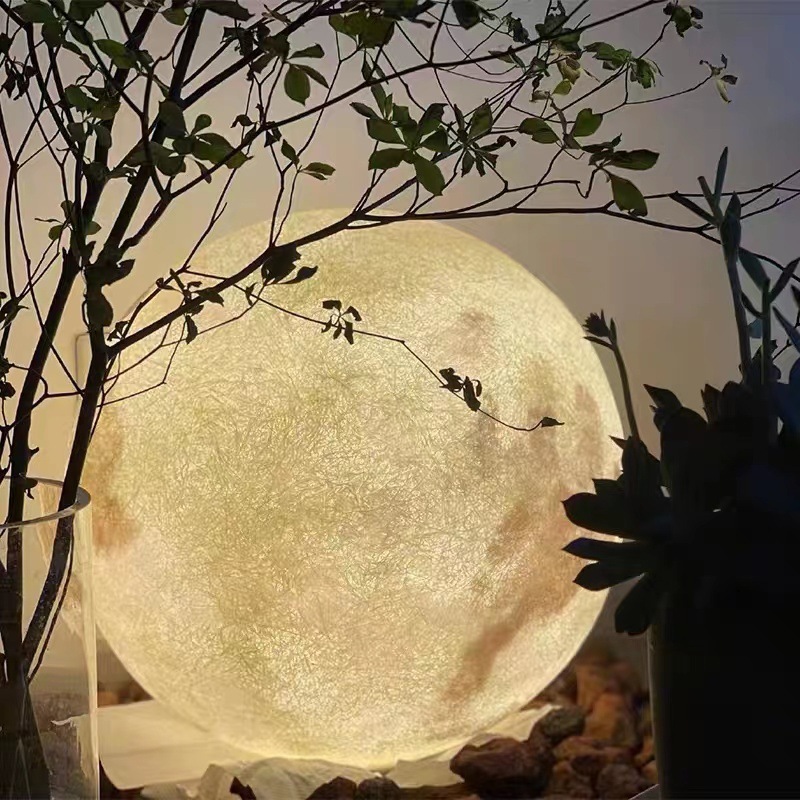 Nordic Style Simplicity Moon Hanging Light Fixtures -labpiecesign