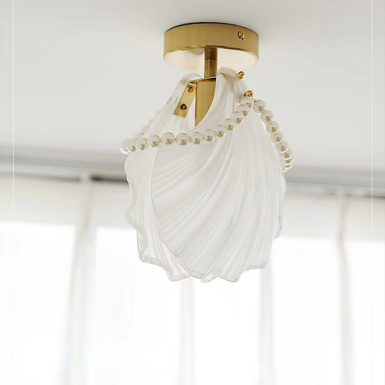 French Light Luxury Aisle Light Full Spectrum Three-color LED Ceiling Light-labpiecesign