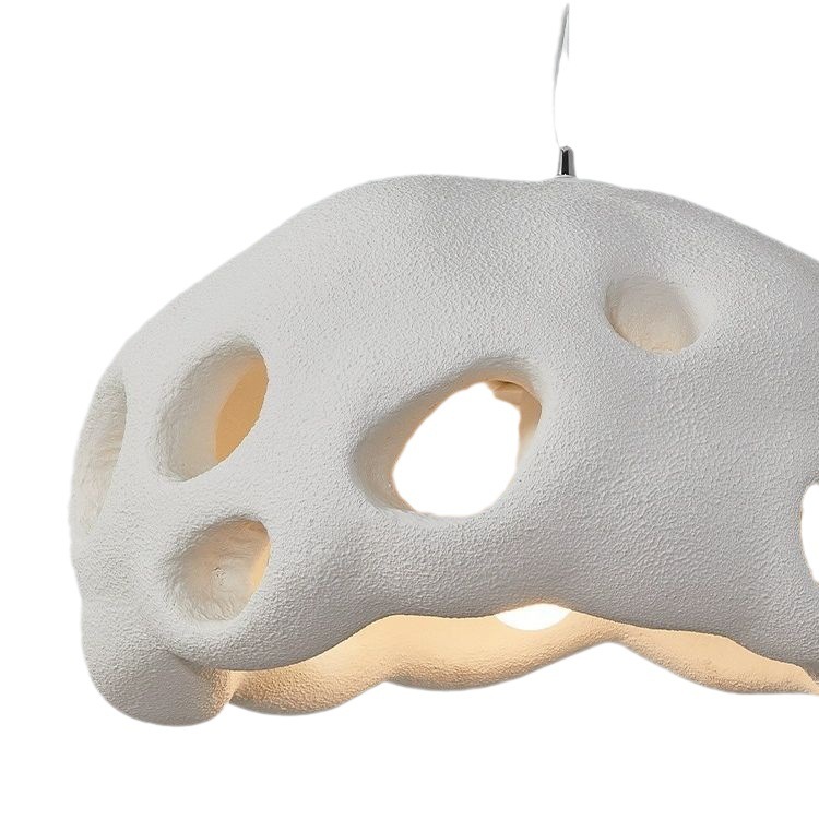 Wabi-sabi style living room simple dining room creative pendant light-labpiecesign