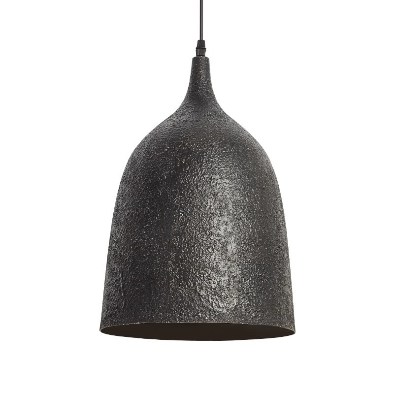 Industrial Style Black Thickened Steel  Retro Metal Pendant Light-labpiecesign