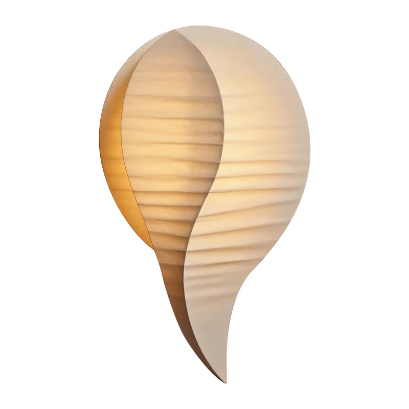 Design wall lamp cream series fabric wall lamp