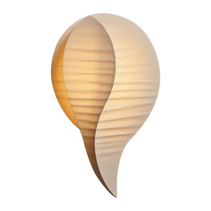 Design wall lamp cream series fabric wall lamp-labpiecesign