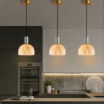 Nordic Modern Marble Pendant Light Bedside Small Light-labpiecesign