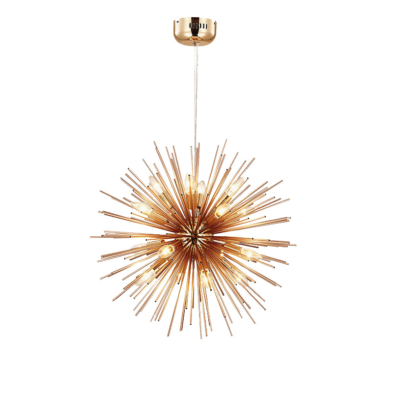 Modern Striking sphere sunburst starchandelier 