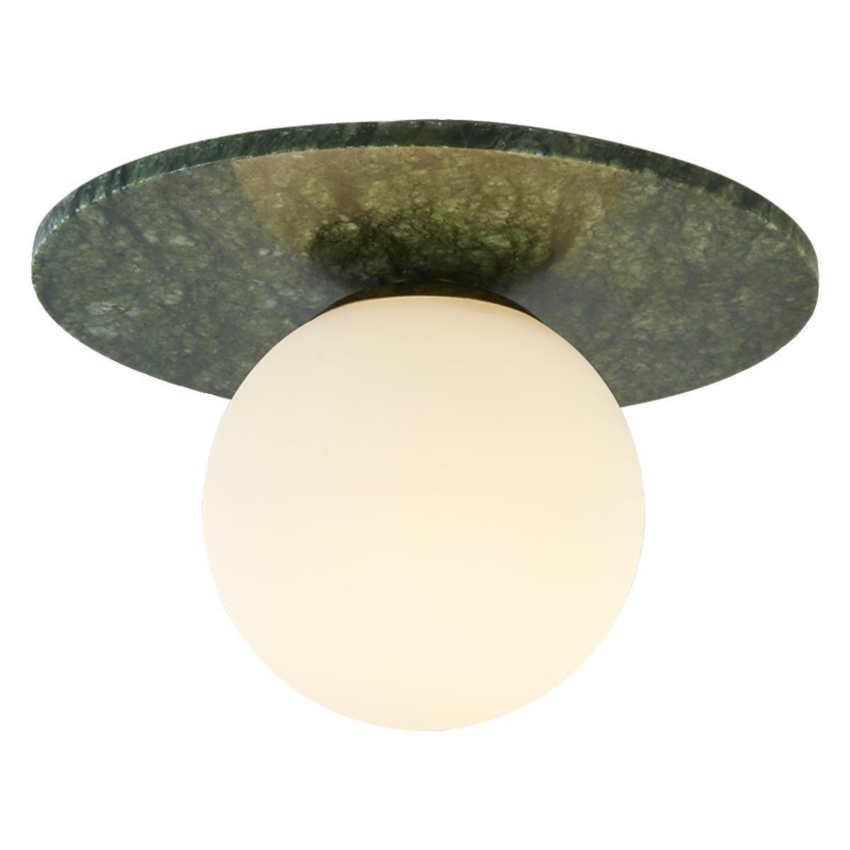 Natural jade ceiling light mid-century style aisle corridor balcony ceiling lamp-labpiecesign