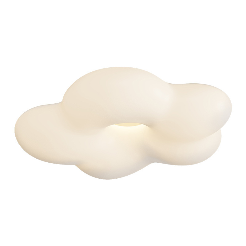 Full spectrum eye protection cloud ceiling lamp cream ins style children's room led ceiling Light-labpiecesign