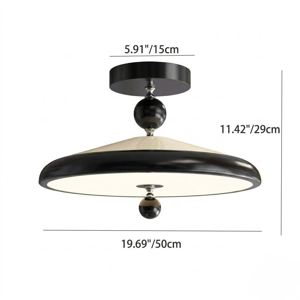 Modern Disc Flush Mount Ceiling Light