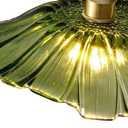 Callista Retro Lotus Creative Glass Pendant Light