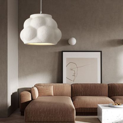 Personalized and Creative Wabi sabi Micro-cement Resin Pendant Light-labpiecesign