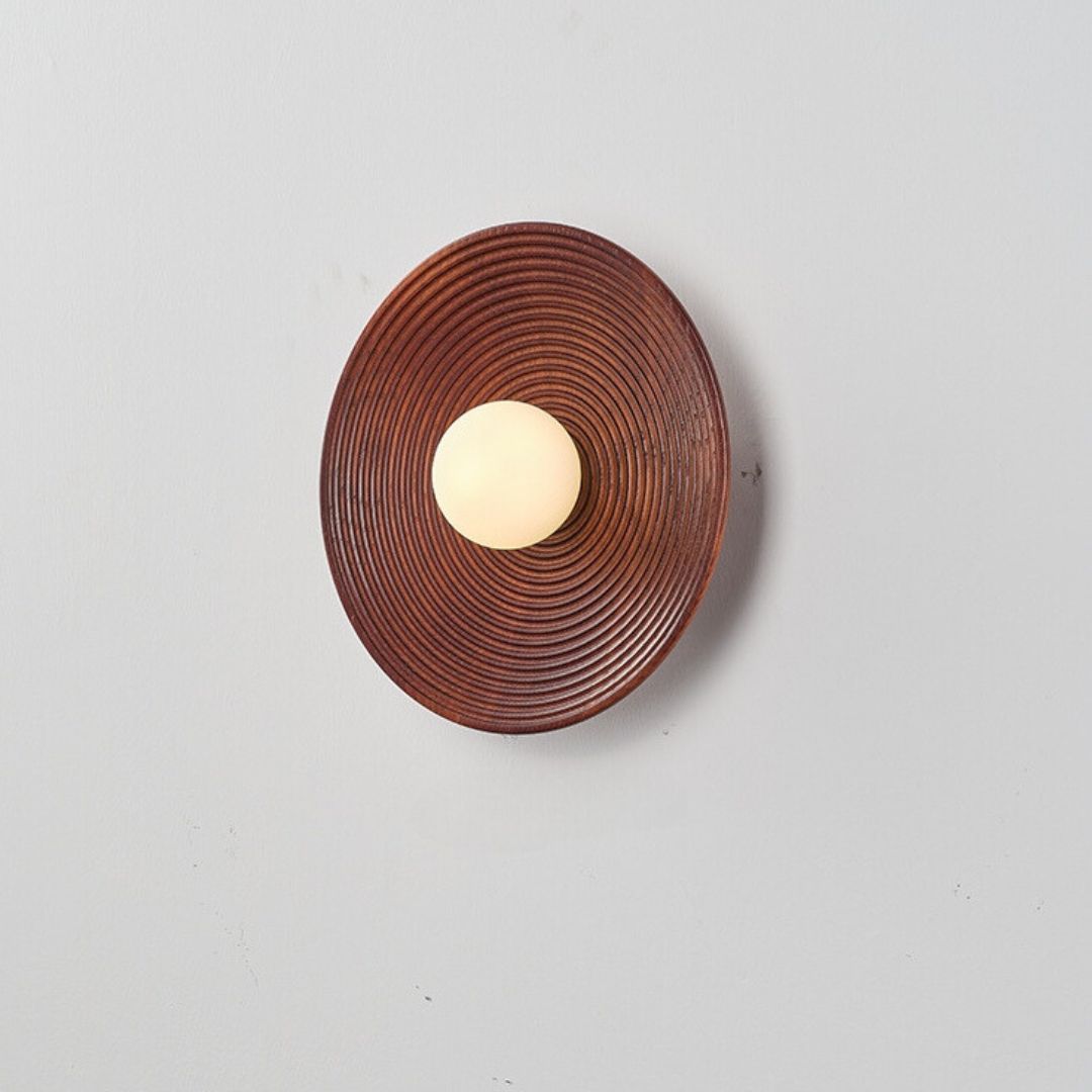 Wabi-Sabi Wall Lamp Japanese Retro Restaurant Background Wall Lamp-labpiecesign